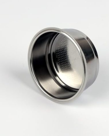 51mm Non Pressurized Filter Basket, Double Cup Sieve for 51mm Portafilter, 16 Grams of Powder Capacity - Holes Diameter 0.3mm * 500
