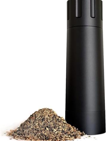 MANNKITCHEN Pepper Cannon - Professional Grade Heavy Duty High Output Pepper Mill