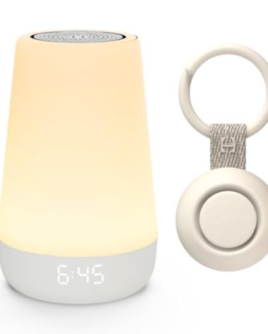 Hatch Baby Sleep Bundle: Home & Travel Sound Machines Includes Rest 2nd Gen and Portable Hatch Go (Putty)