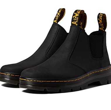 Dr. Martens Unisex Chelsea Boot, Black Pit Quarter, 10 US Men