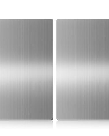Gisafai 2 Pcs Stainless Steel Hand Dryer Wall Splash Guard 24 x 16 Inch Wall Splash Guard Backsplash Protector Panel with Ultra Strength Adhesive for Bathroom, Kitchen, Restroom