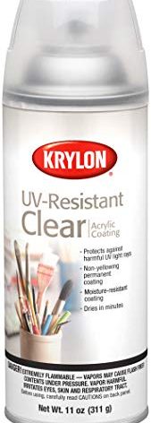 Krylon UV Resistant Acrylic Coating Spray 11 Ounces Clear 1305 (2-Pack)2