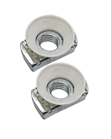 1/2"-13 Cone Nuts, Strut Channel Twirl Nut with Zinc Electroplate Finish for Use with Unistrut Channels (10 Pack)