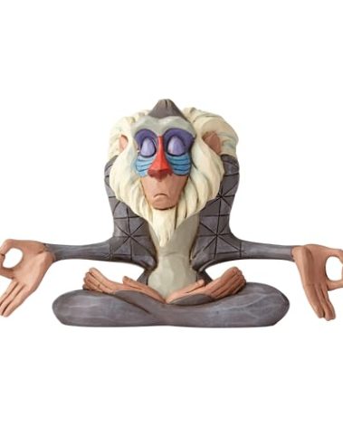 Enesco - 6000962 Disney Traditions by Jim Shore Lion King Rafiki Figurine, 3.1 Inch, Multicolor