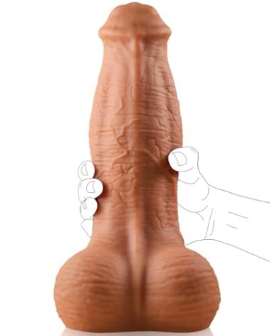3 Inch Diameter Monster Horse Cock Dildo, 11.2'' XL Extra Thick Dildos with Flared Head & Dual Density Silicone, Giant Huge Thick Dildo Anal Sex Toys for Gay Female Masturbation