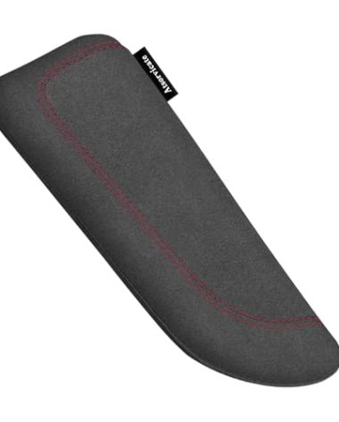 Atsorvicate Car Elbow pad Memory Foam Rest pad Door armrest pad Center Console Knee arm pad Itlian Turn Fur Universal armrestarm pad car Knee Cushion pad Thigh Support Comfort Pillow (red line Right)