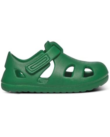 Ten Little Splash Sandals for Baby, Toddler & Kids, Adjustable, Closed Toe Water Sandals for Boys and Girls - Lightweight, Quick Drying Kids Water Shoes, and Flexible EVA with Traction - Dino Green, 7