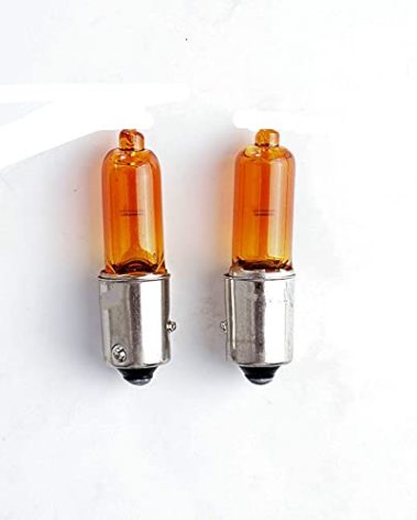 ZMShun 2Pcs Amber BAW9s HY21W 12V 21W Car Turn Signal Lamp Baw9s Auto Bulbs Car Halogen Indicator Brake Fog Reverse Light Bulb