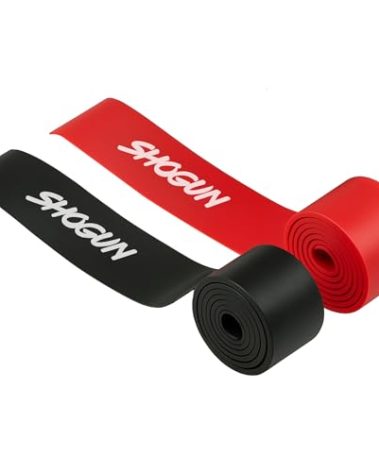 Shogun Floss Bands - 2 Pack Compression/Flossing Bands for Fitness, Muscle Recovery, Joint/Knee Pain - Exercise Wraps for Muscle Compression, Pain Relief, Accelerate Recovery & Promote Flexibility