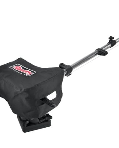 Scotty #3015 Fabric Cover for Electric Downrigger, Black