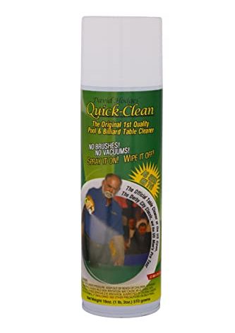 Quick Clean Pool Table Felt Cleaner Spray - Great for Pool Felt Cleaner Billiard Felt Cleaner Billiards Table Cleaner for Felt Pool Table Cleaning Kit