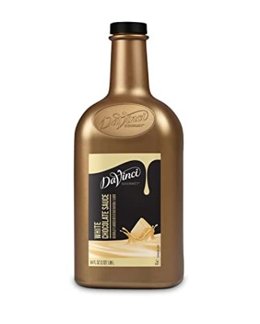 DaVinci Gourmet White Chocolate Sauce, 64 Fluid Ounces (Pack of 1)