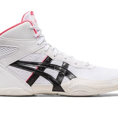 ASICS Men's Matflex 7 Wrestling Shoes, 9.5, White/Diva Pink