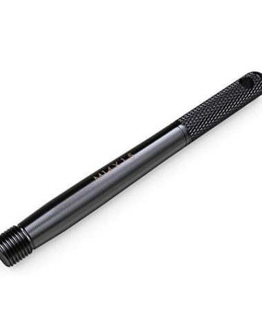 Black Wheel Hanger Alignment Pin Guide Tool - Metric 14x1.5 Threads - Wheel Lug Bolt Automotive Mechanic Tool Compatible with Audi Volkswagen Mercedes Benz Porsche, M14x1.5 1pc