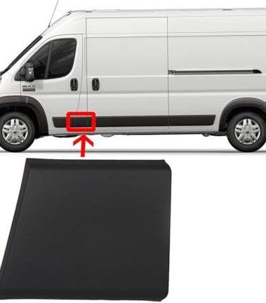 MJD AUTO PARTS for RAM PROMASTER 2019-2025 Left Driver Side Trim MOLDING Cover Black (B Pillar)