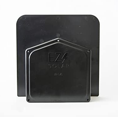 EZ Solar JB-1.XL Rooftop PV Junction Box, Asphalt Shingle, Black