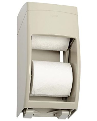 Bobrick Washroom Equipment B-5288 Bobrick Matrix Surface Mount Multi-Roll Toilet Tissue Dispenser, Plastic, 6.5" x 7.25" x 14.25"