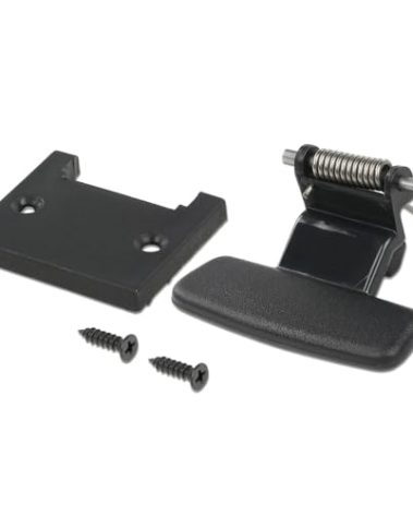 LQI Center Console Armrest Lock Latch Lid Handle Compatible with Ford Edge 2007-2010 Black