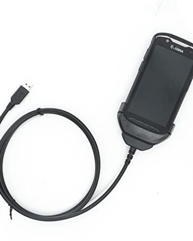 IYOUBOL Tc51 Charger,USB and Charger Cable for Zebra TC51 TC510K TC52 TC56 TC57,5V2A with 6ft Cable PDA Handheld Computer(CBL-TC51-USB1-01)