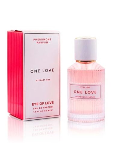 Eye of Love One Love Pheromone Perfume for Women - Romantic Floral Cologne with Rose Jasmine Vanilla - Plant-Based Long Lasting Fragrances for Special Moments - 50ml/1.6fl oz