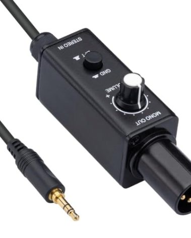 Kopul LT-PDI Laptop One-Channel Passive Direct Box (Caja Directa) – Converts Unbalanced to Balanced Audio, Ideal for Computer, Stereo DI Box, Clean Audio Signal for PA Systems