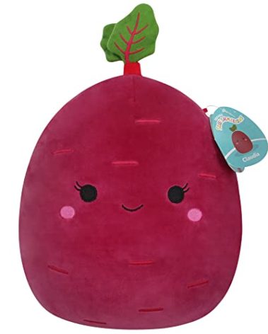 Squishmallows 12-Inch Claudia Purple Beet - Medium-Sized Ultrasoft Official Kelly Toy Plush