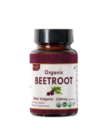 ORGANIC SPREE Beetroot 120 Tablets | Beta Vulgaris (Beetroot) | USDA Organic Certified | Organic and Natural 120tab