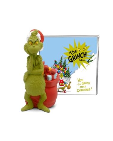 Tonies The Grinch Audio Toy Figurine from How The Grinch Stole Christmas by Dr. Seuss