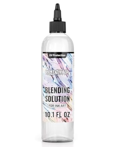 Kamenskaya Alcohol Ink Supplies: Blending Solution for Alcohol Inks, 10.14 fl oz (300 ml)