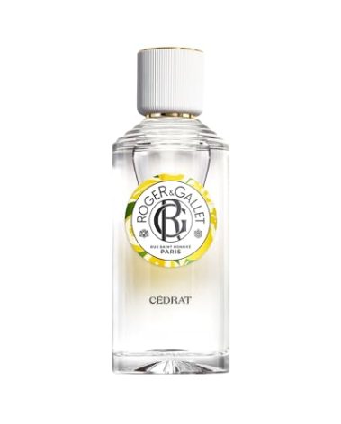 Roger&Gallet Beneficial Perfumed Water 100ml - Women's Perfume with Citron Zest, Cardamom, Basil, Thyme - Long Lasting Fragrance - Parfum Femme with Natural Ingredients, Energizing Properties - Cédrat