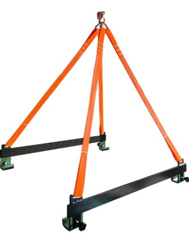 C CLINK 2800lbs Watercraft Lift Sling Polyester Lifting Straps for Personal PWC Jet Ski 43'' Watercraft Sling 39.37'' Steel Bracket Capacity Jet Ski