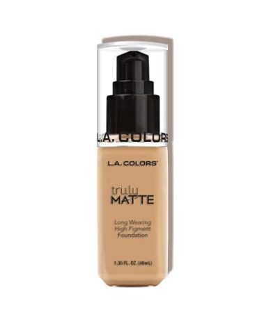 L.A. COLORS Truly Matte Foundation, Natural CLM352