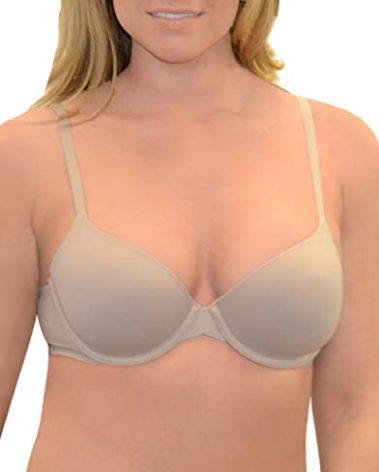 Calvin Klein Perfectly Fit Lightly Lined T-Shirt Bra with Memory Touch, Fresh Taupe, 36A