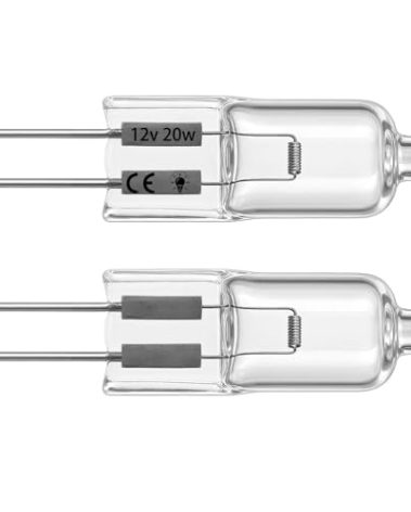 2 PCS 20W 12V G4 Bi-Pin Halogen Bulbs for Dacor Range, Oven,Wall Oven Replacement for Dacor 106660 Halogen Lamp