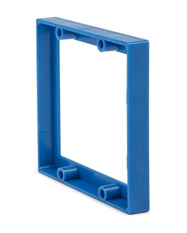 ReceptXtenders Receptacle Outlet Box Extender, Electrical Outlet Extender for Electrical Box and Electrical Outlet Switches, UL Listed – 1/2" Two Gang 5-Pack