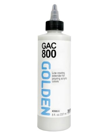 Golden Artist Colors 738797398054 8 Oz Acrylic Series Gac 800 Paint Bottle, Medium