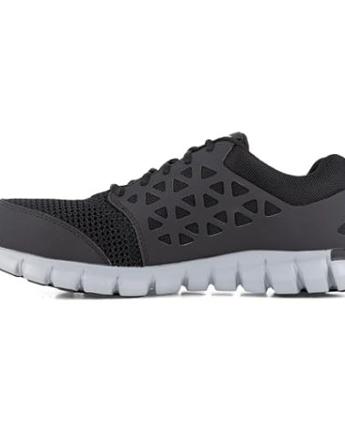 Reebok Men's Sublite Cushion Work Alloy Toe Black 11.5 4E