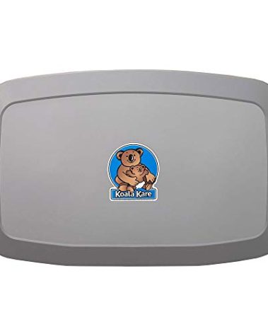 Koala Kare KB200-01 Horizontal Wall-Mounted Changing Station - Polypropylene, Gray