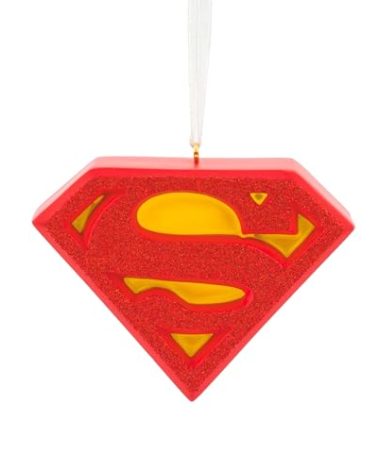 Hallmark DC Superman Shield Christmas Ornament