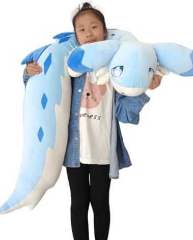 MOTTLEDI Weighted Giant Chillet Stuffed Animal, Cute Chillet Cuddle Pillow Dolls, Large Stuffed Animals 4FT, Stuffed Animals(Chillet 47 Inch)