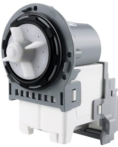 New DC31-00054D PX3516-01 DC31-00187A Washer Drain Pump Motor by Techecook - Replacement for Samsung Washing Machine - Replaces px3516-01 DC31-00178D DC97-20621A 2754406 AP5583541 PS4204640 EAP4204640