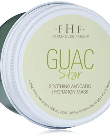 FarmHouse Fresh Guac Star Soothing Avocado Hydration Mask, 3.2 Fl Oz