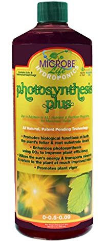 Microbe Life Hydroponics Premium Photosynthesis Plus to Grow Fruits, Vegetables, and Herbs, The Best Professional Big Bud Grow, Use with Any Feeding Systems Including Hydroponics or Soil, 32 Ounces