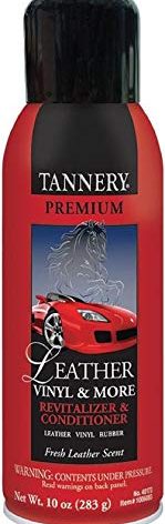 CRC 40173 Tannery Leather, Vinyl & More Revitalizer & Conditioner, 10 Wt Oz