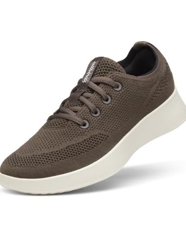 Allbirds Men's Tree Runner Go Everyday Sneakers - Rustic Brown (Stony Cream Sole) - 13 Medium