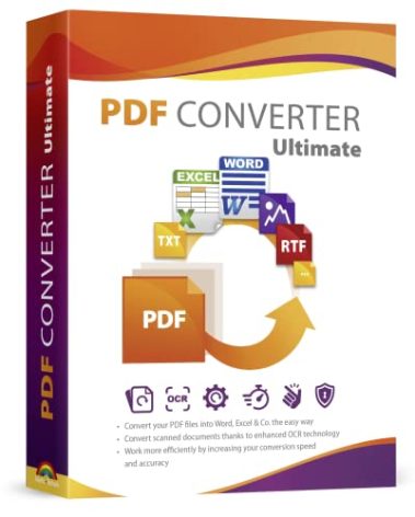 PDF Converter Ultimate - Convert PDF files into Word, Excel, PowerPoint and others - PDF converter software with OCR recognition compatible with Windows 11 / 10 / 8.1 / 8 / 7