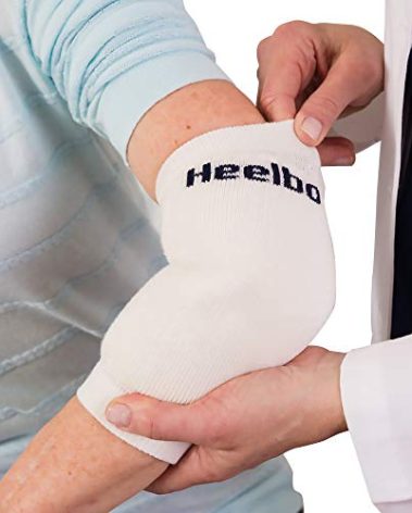 Heelbo Heel/Elbow Protection Sleeve White Large Slip-On D 12039