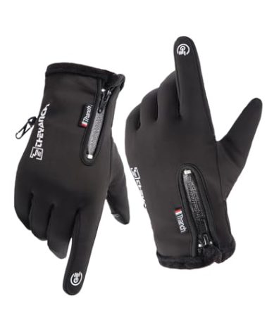 GORELOX Winter Warm Gloves,Touchscreen Cold Weather Driving Gloves Windproof Anti-Slip Sports Gloves for Cycling Running Skiing Hiking Climbing,Men ＆ Women