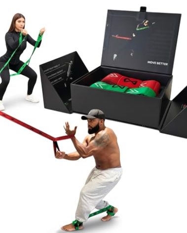 Two8 Bands Multi-Loop Fabric Resistance Bands for Sports Performance, Home Workouts, Speed, Strength & Conditioning | Ideal for Physical Therapy, Joint Mobility, and Core & Glute Activation