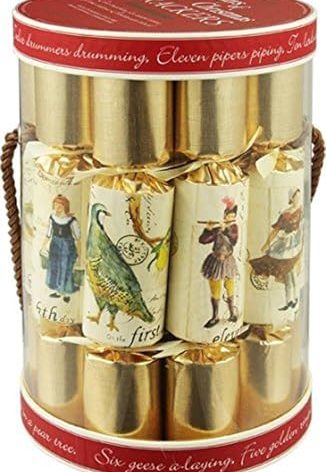 Robin Reed Holiday 12-Piece 10in 12 Days of Christmas Themed Party Favors 5025